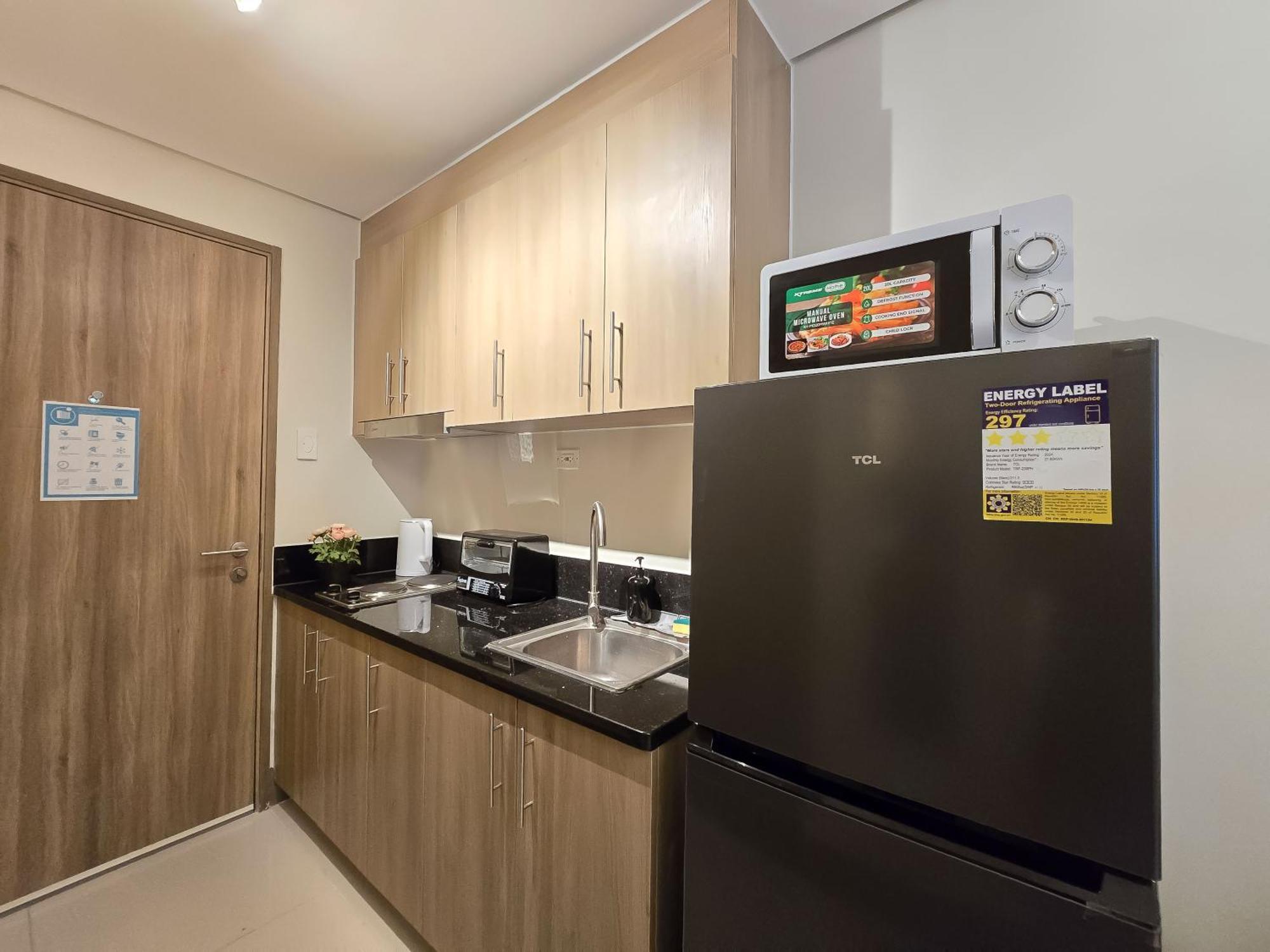 1Br Unit Condotel W Balcony Fame Residences #Fm64 Маніла Екстер'єр фото